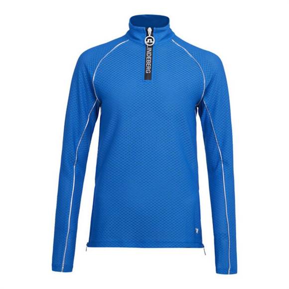 NEW J.LINDEBERG jonah golf mid layer pullover in skydiver - Picture 4 of 4
